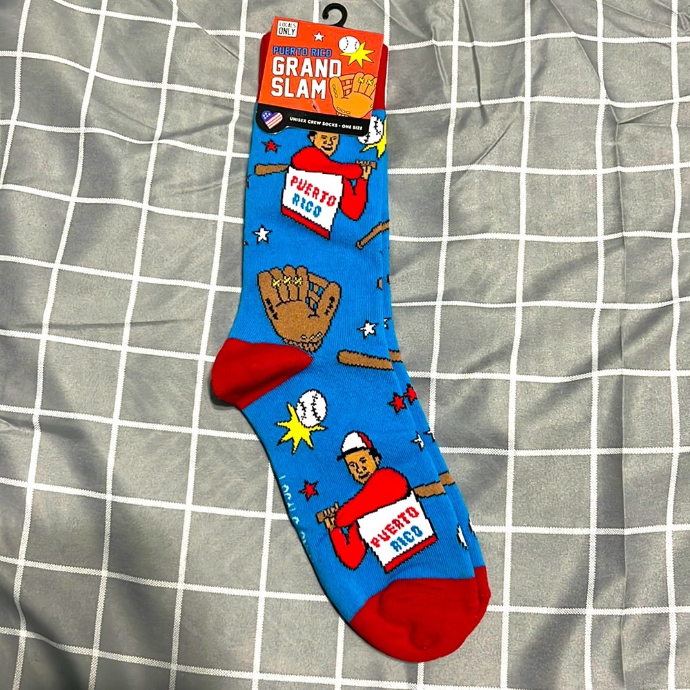 Puerto Rico Grand Slam Crew Socks